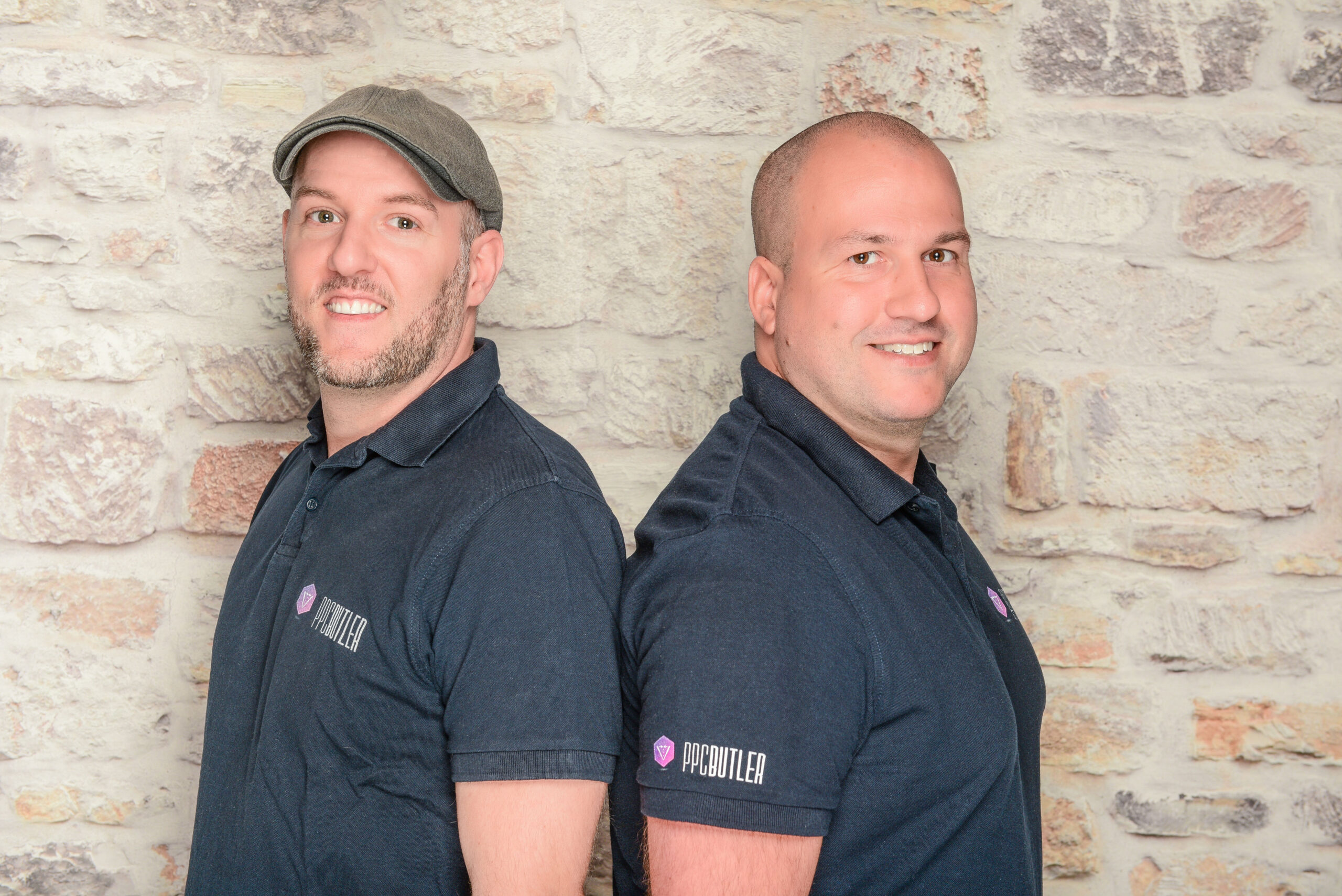 Daniel und Pascal beim Fotoshooting